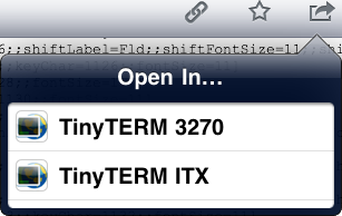 tinyterm ipad tinyterm ipad