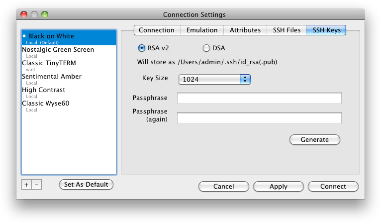 Generate Ssh Key Terminal Mac